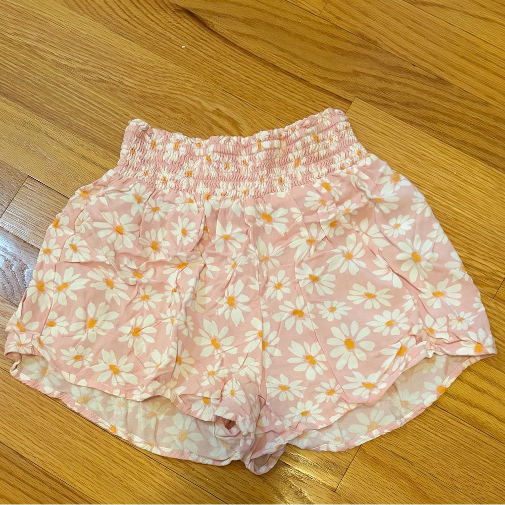 Hollister Pink Floral Shorts